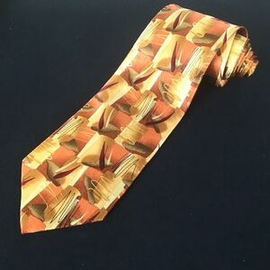 Jerry Garcia Mens 100% Silk Tie Limited Edition Chicken And Cat Collection Forty
